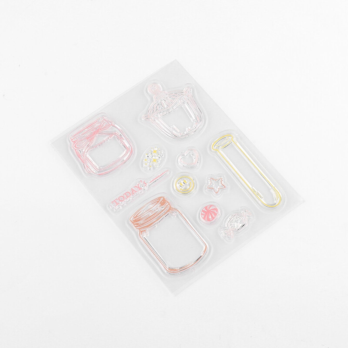 BGM Retro Clear Stamps - Candy Jar