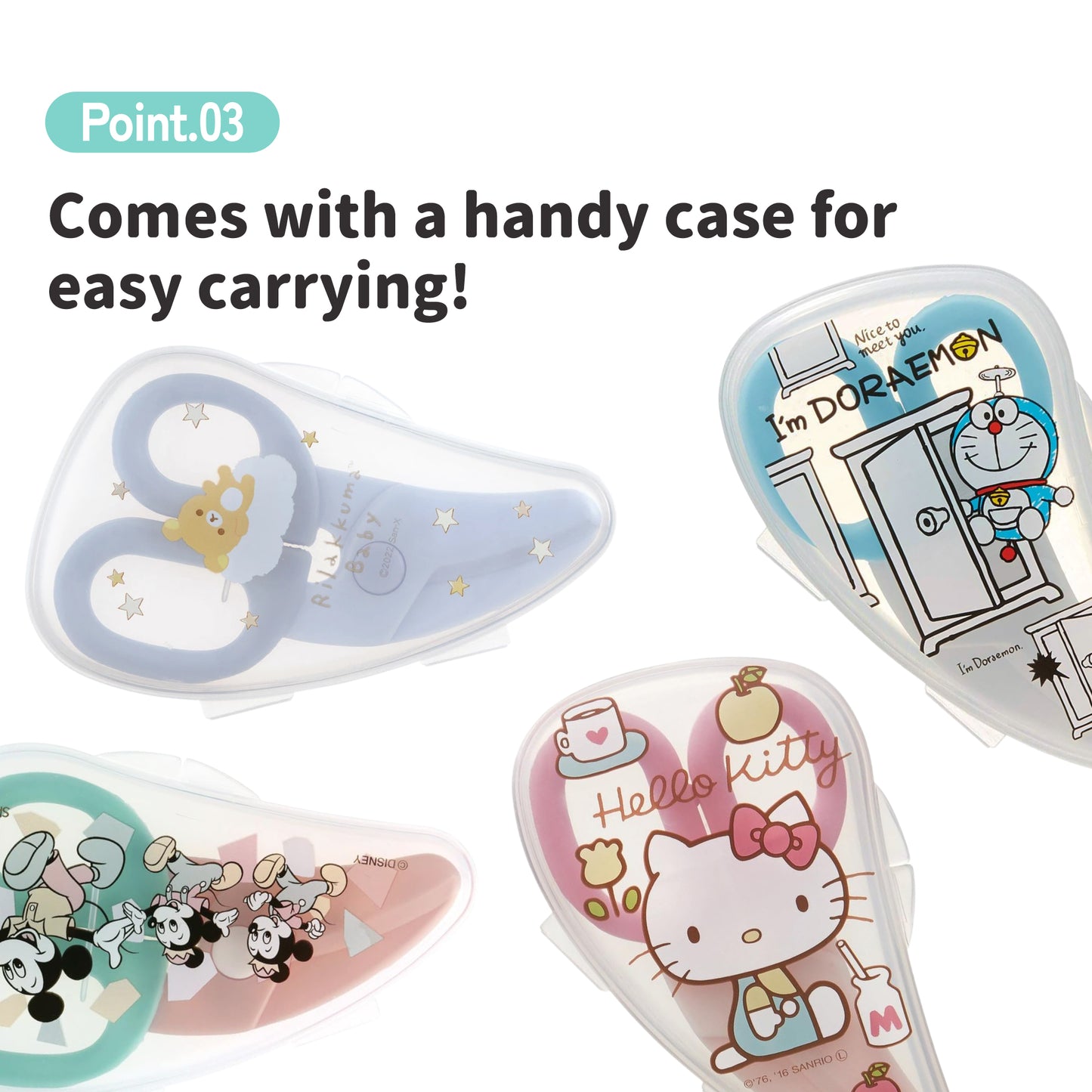 Skater Baby Food Scissors / Cutter BFC1 - Rilakkuma Baby