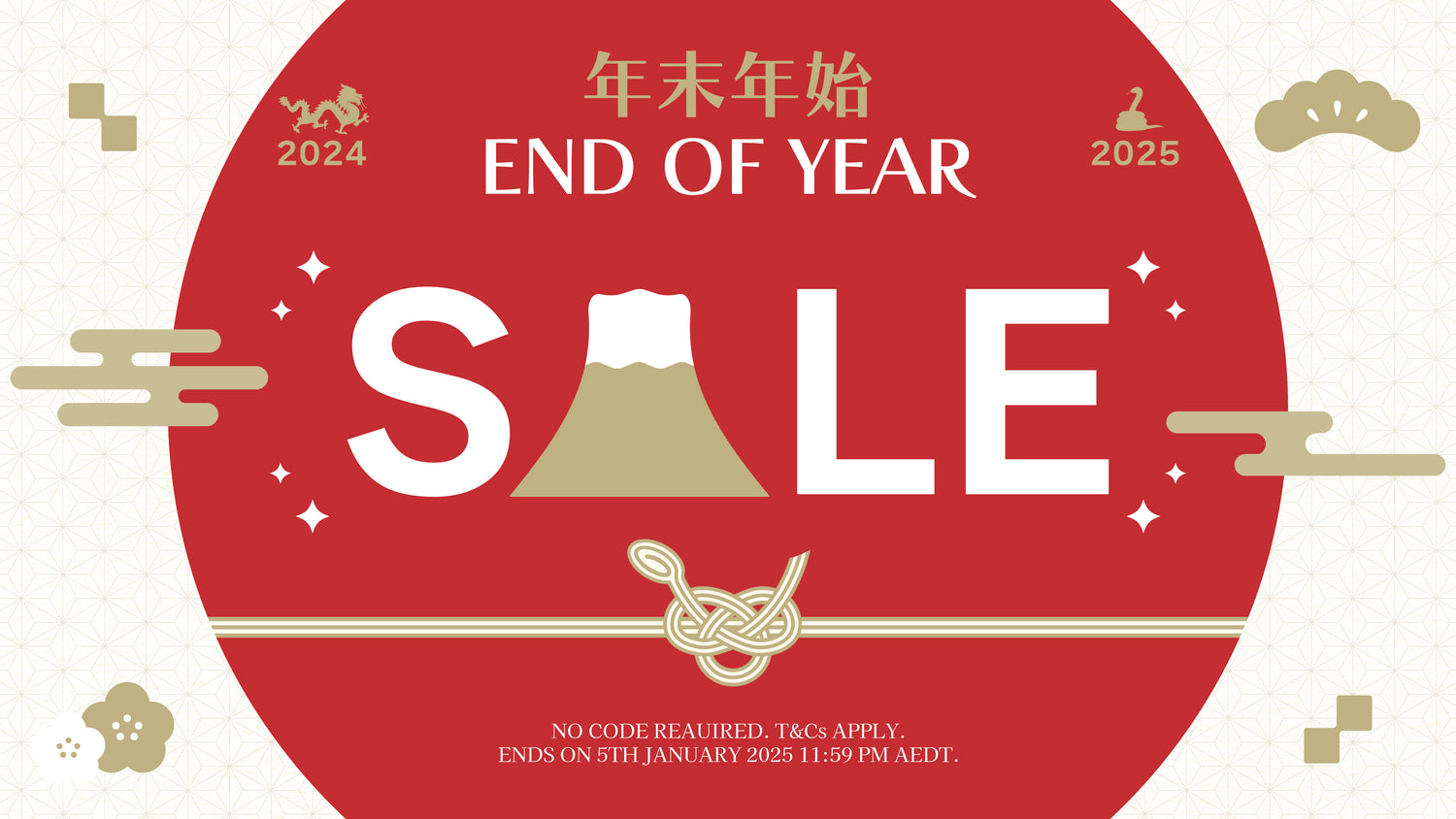 ㊗️Celebrate End of Year & New Year with Exclusive Savings!㊗️