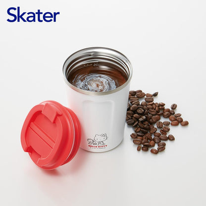 Skater Hello Kitty Stainless Steel Thermal Coffee Cup Tumbler STBC3F 350mL