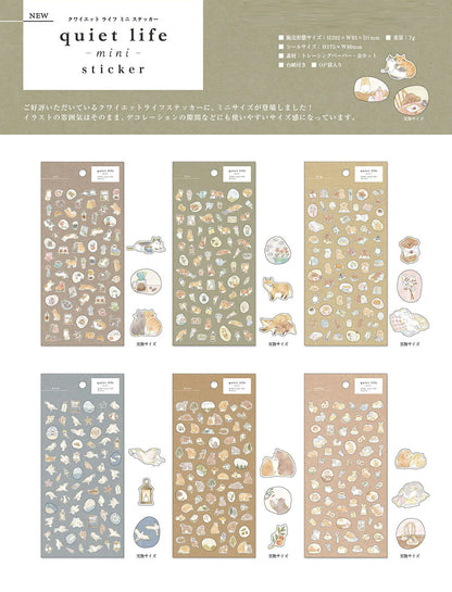 Mind Wave Quiet Life Mini Stickers - Bear