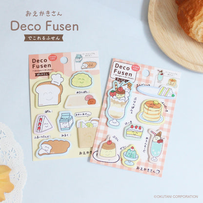 Oekakisan Deco Fusen Sticky Notes & Page Markers - Panyasan Bakery