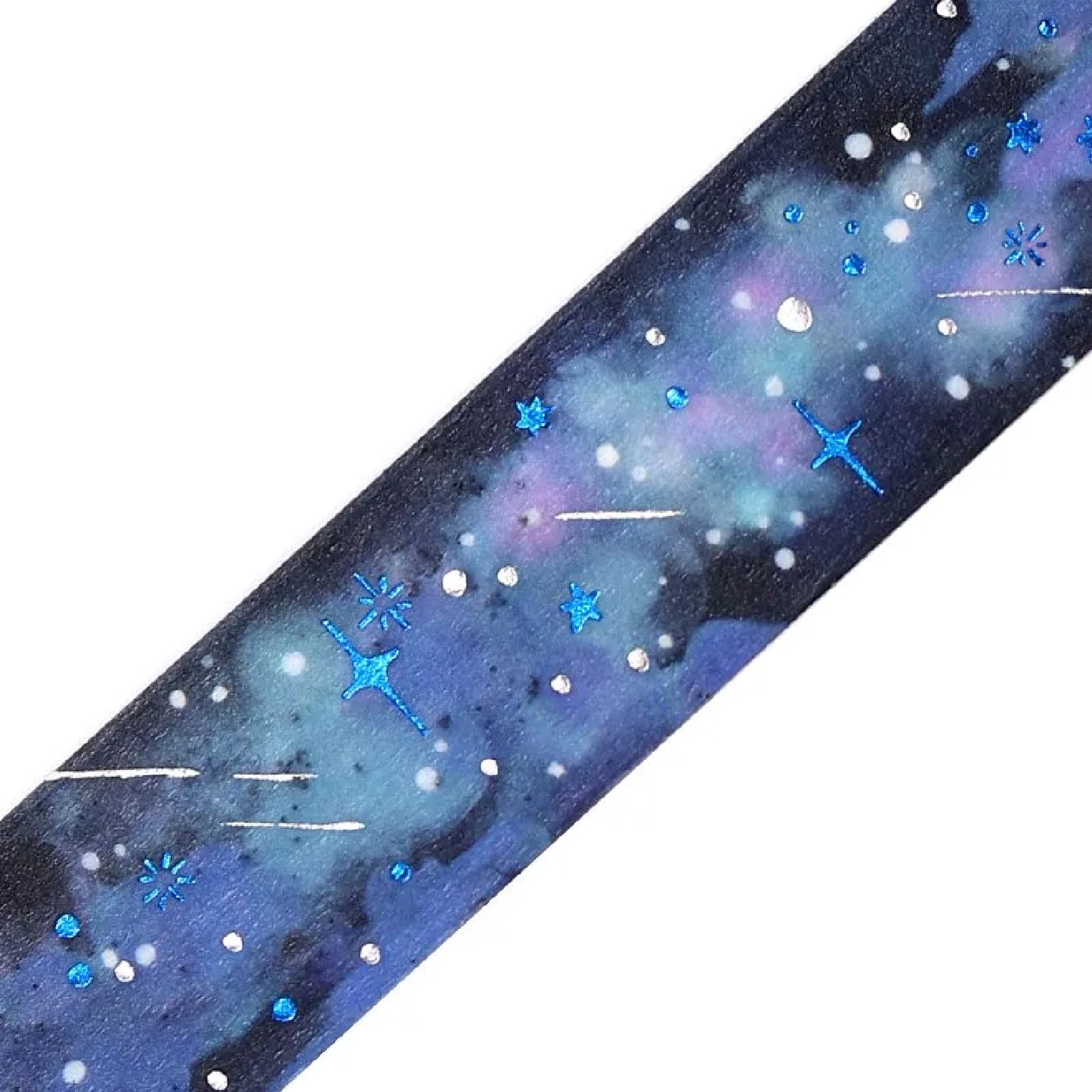BGM Double Foiled Sky Picture Book Washi Tape - Galaxy