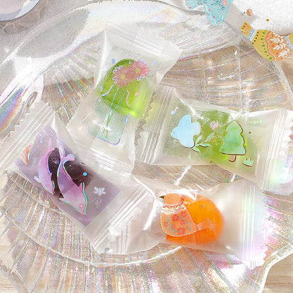 BGM Foiled LIFE Clear Tape - Bird Embroidery