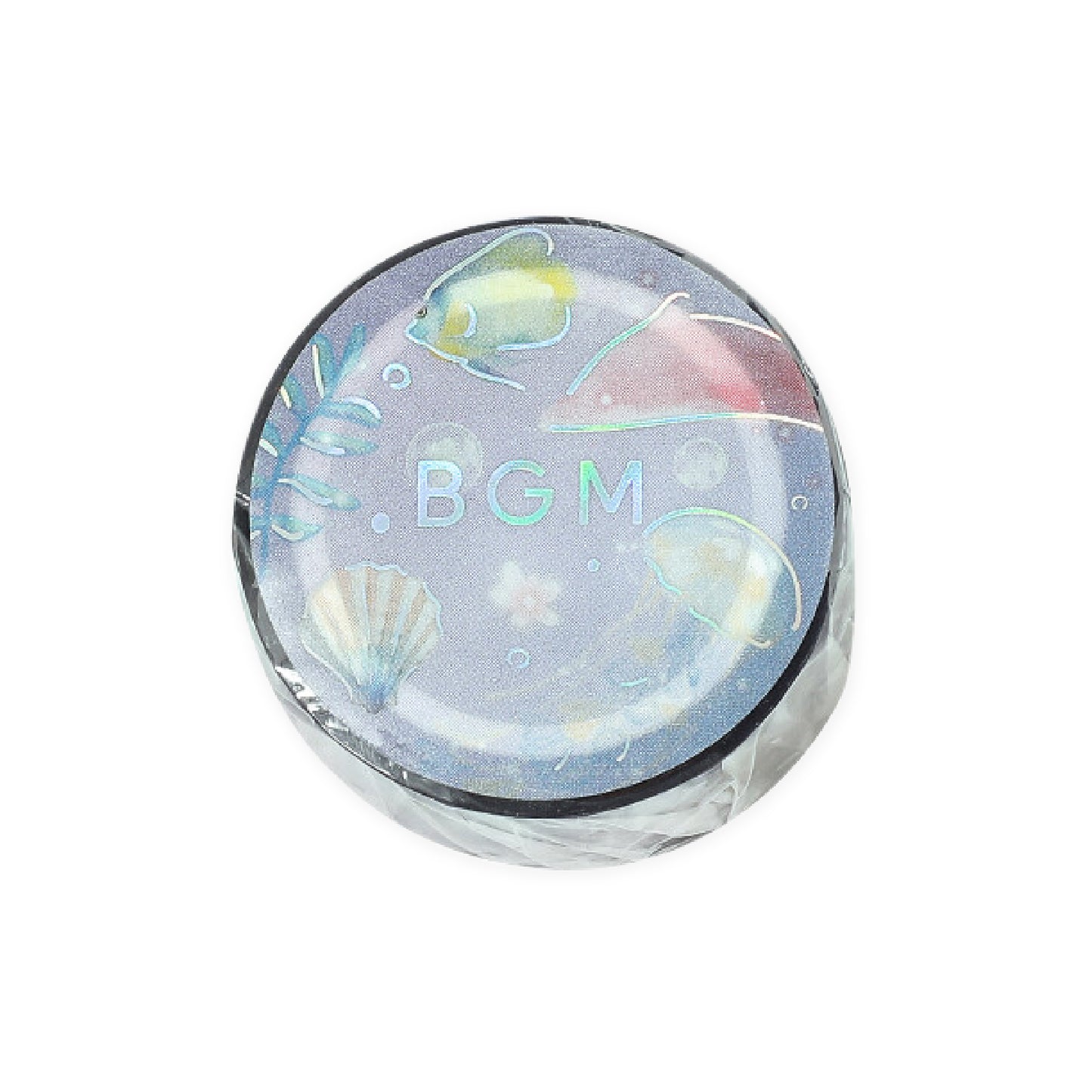 BGM Foiled LIFE Clear Tape - Ocean