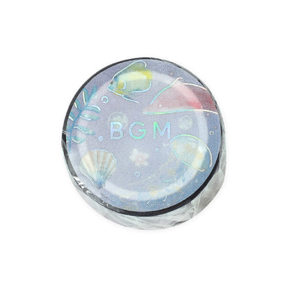 BGM Foiled LIFE Clear Tape - Ocean