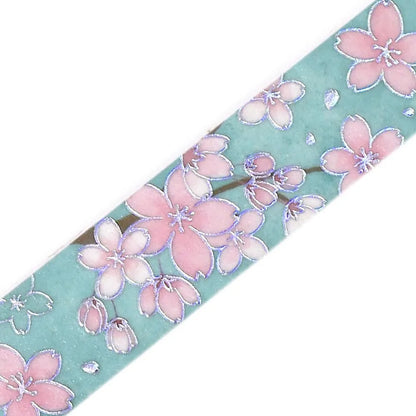 BGM Foiled Sakura Washi Tape 2026 Limited Edition - Sakura Time