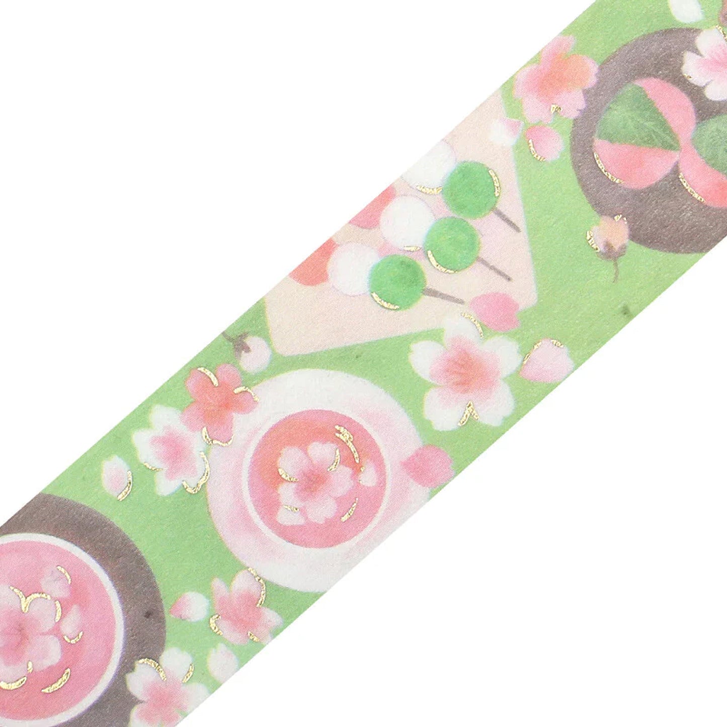 BGM Goldfoiled Sakura Washi Tape 2024 Limited Edition - Sakura Viewing