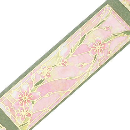 BGM Goldfoiled Sakura Washi Tape 2024 Limited Edition - Stained Glass