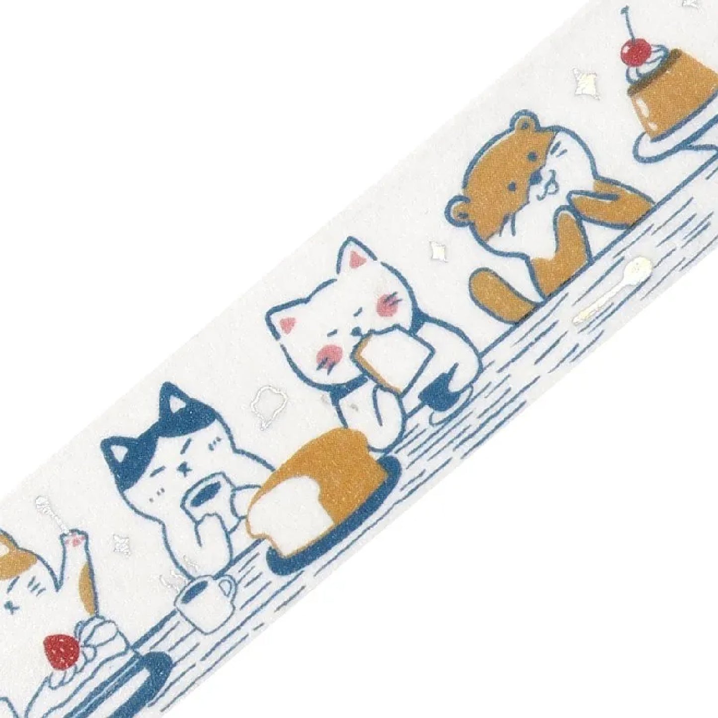 BGM Gold Foiled LIFE Washi Tape - Dinner Party