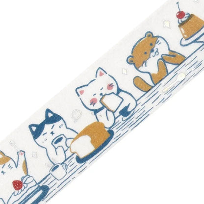 BGM Gold Foiled LIFE Washi Tape - Dinner Party