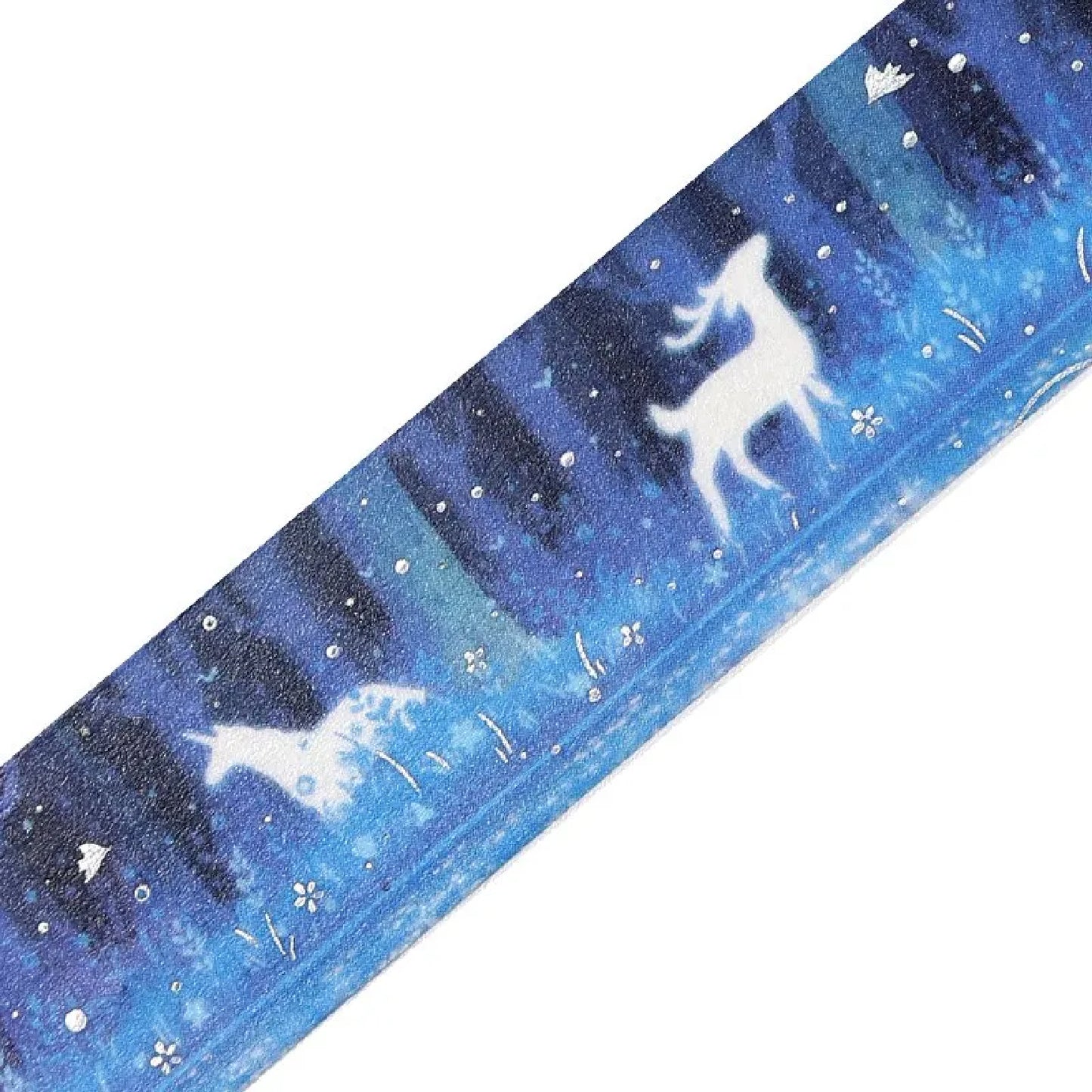 BGM Gold Foiled LIFE Washi Tape - Glowing Forest