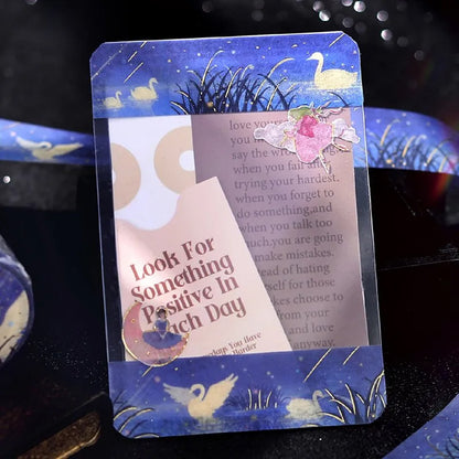 BGM Gold Foiled LIFE Washi Tape - Sleeping Forest