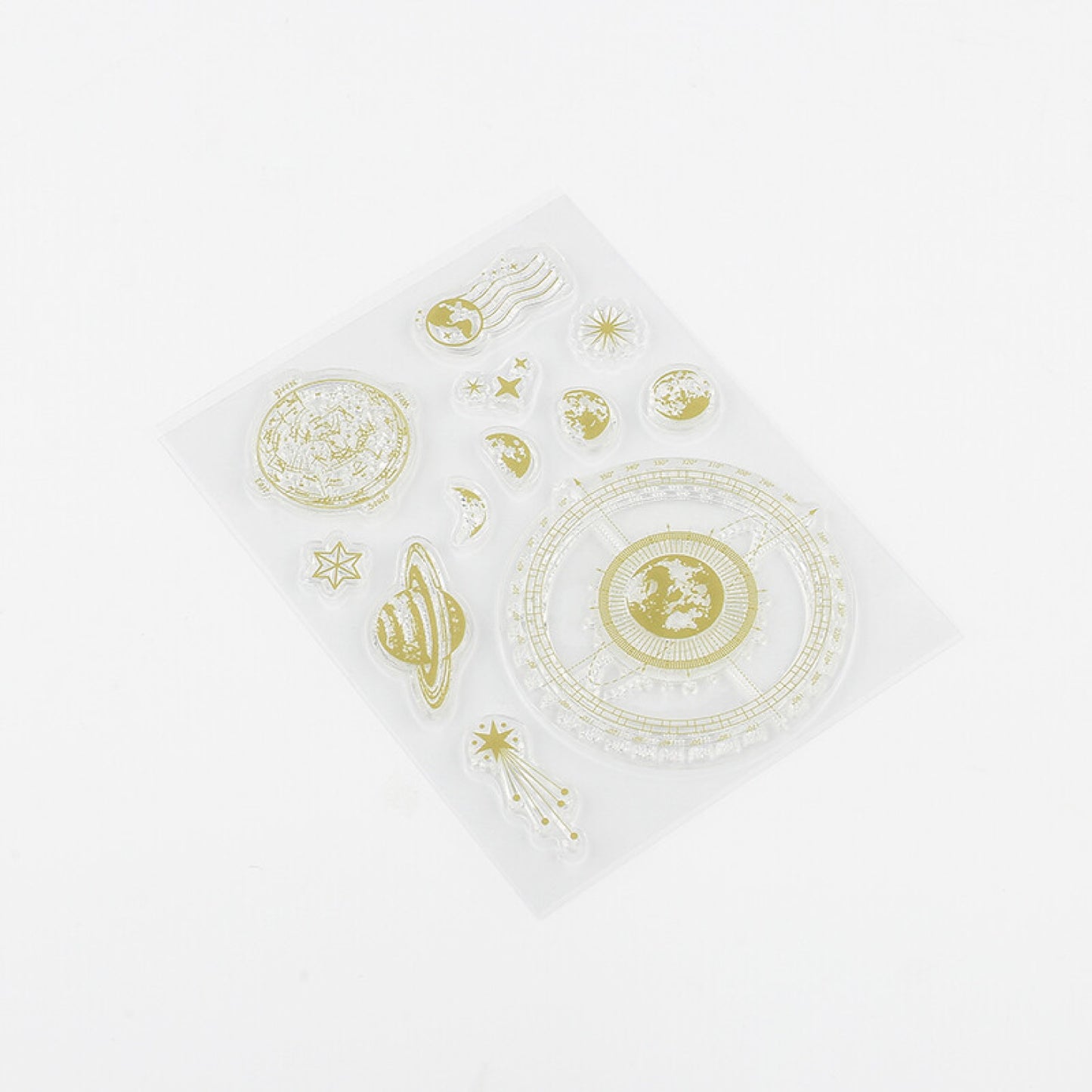 BGM Retro Clear Stamps - Things of The Stars