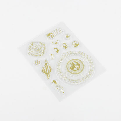 BGM Retro Clear Stamps - Things of The Stars