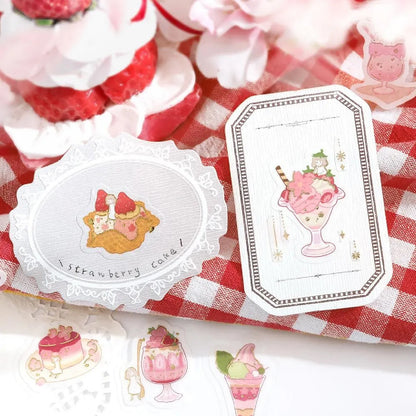 BGM Foiled Sakura Flake Stickers 2026 Limited Edition - Sakura Sweets