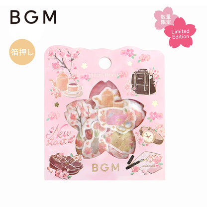 BGM Sakura Flake Sticker 2024 Limited Edition - New Start