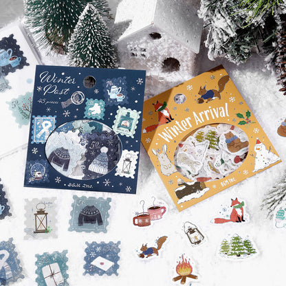 BGM Winter Exclusive Foiled Flake Stickers 2025 Limited Edition - Post Office Winter Letter