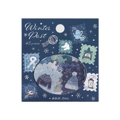 BGM Winter Exclusive Foiled Flake Stickers 2025 Limited Edition - Post Office Winter Letter