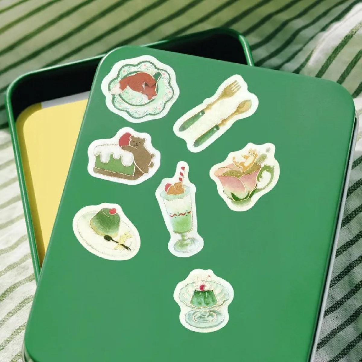 BGM Afternoon Tea Party Foiled Flake Stickers - Sing a Song