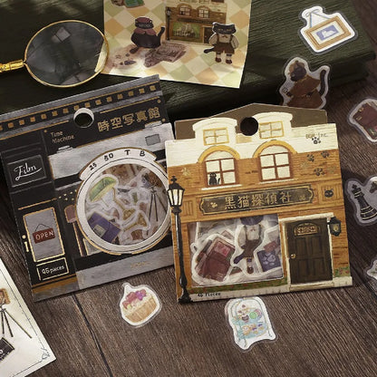 BGM Fantasy Shopping Arcade Foiled Flake Stickers - Confectionery Café