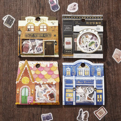 BGM Fantasy Shopping Arcade Foiled Flake Stickers - Confectionery Café