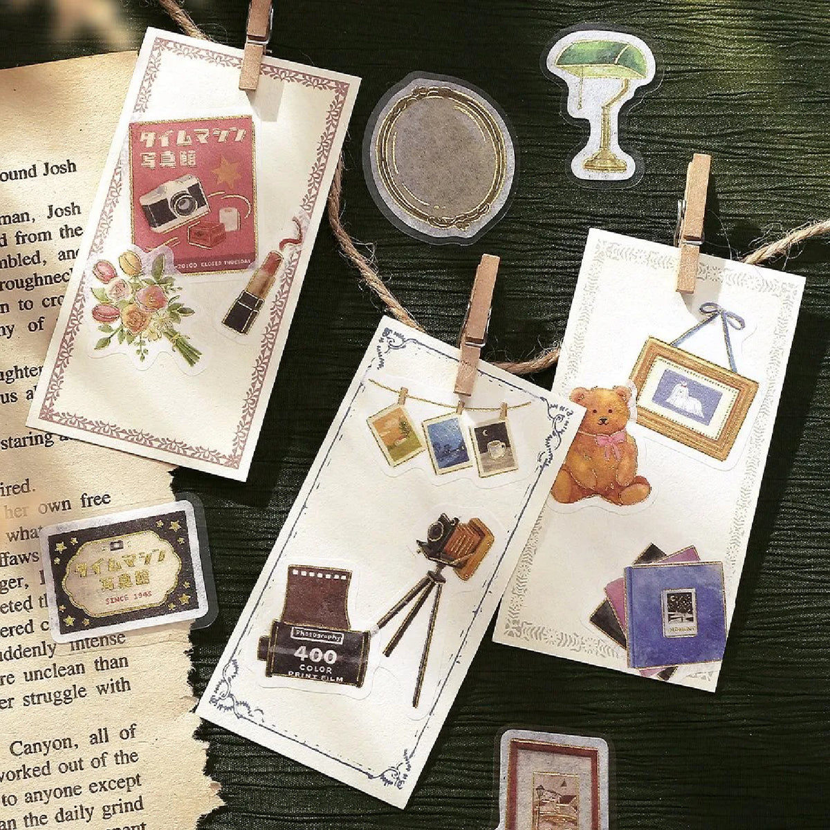 BGM Fantasy Shopping Arcade Foiled Flake Stickers - Space-Time Photo Studio