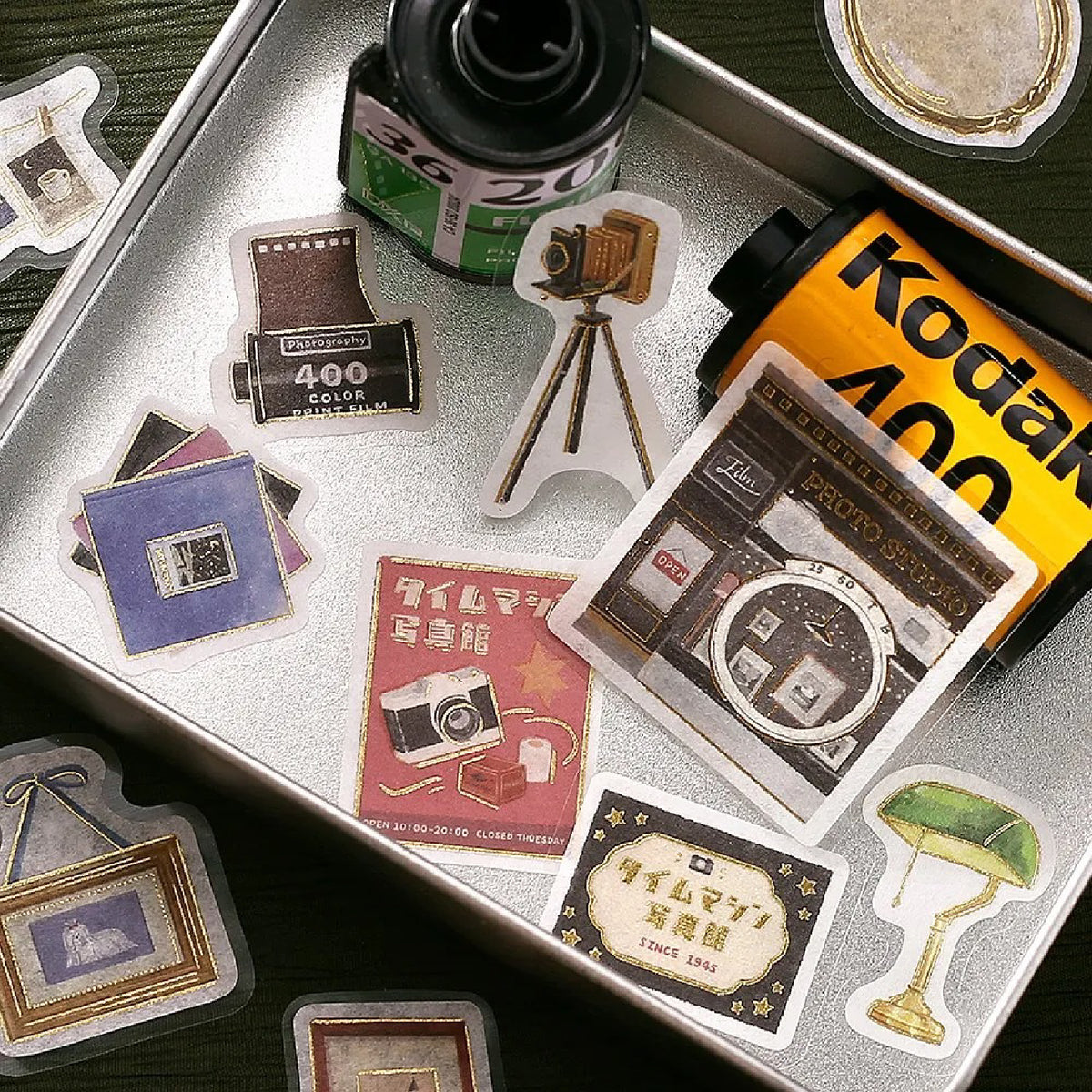 BGM Fantasy Shopping Arcade Foiled Flake Stickers - Space-Time Photo Studio