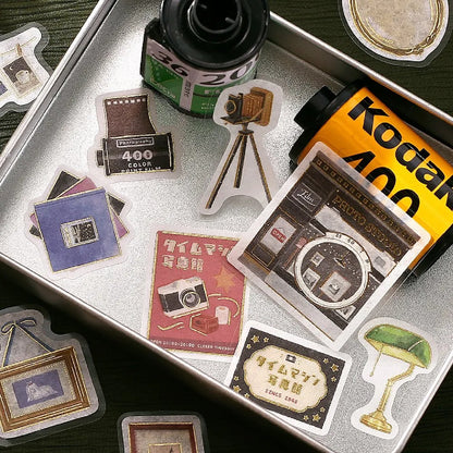 BGM Fantasy Shopping Arcade Foiled Flake Stickers - Space-Time Photo Studio