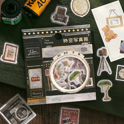 BGM Fantasy Shopping Arcade Foiled Flake Stickers - Space-Time Photo Studio