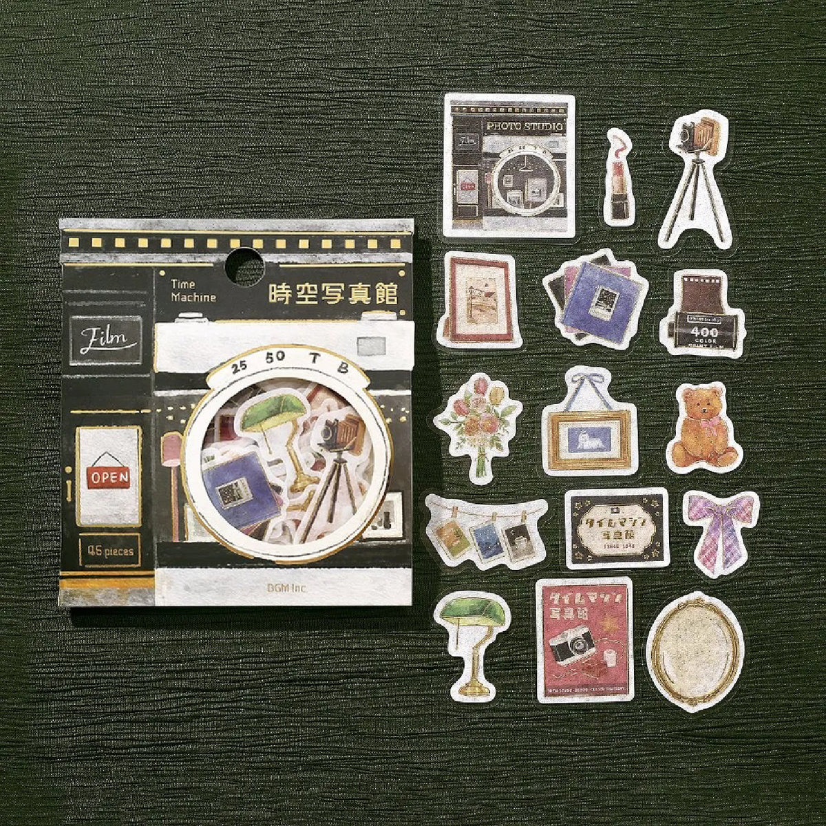 BGM Fantasy Shopping Arcade Foiled Flake Stickers - Space-Time Photo Studio