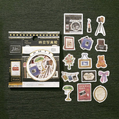 BGM Fantasy Shopping Arcade Foiled Flake Stickers - Space-Time Photo Studio