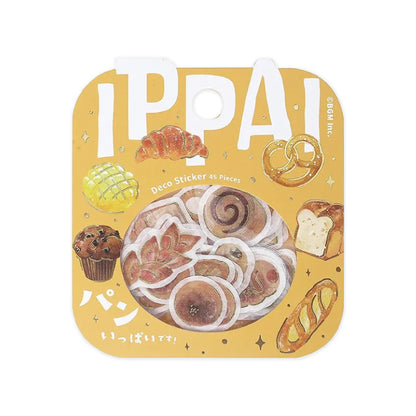 BGM IPPAI Foiled Flake Seal Stickers - Full of Bread