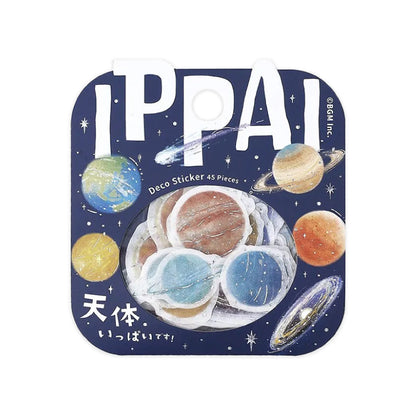 BGM IPPAI Foiled Flake Seal Stickers - Full of Celestial Bodies
