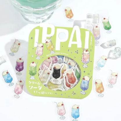 BGM IPPAI Foiled Flake Seal Stickers vol3- Full of Cream Soda
