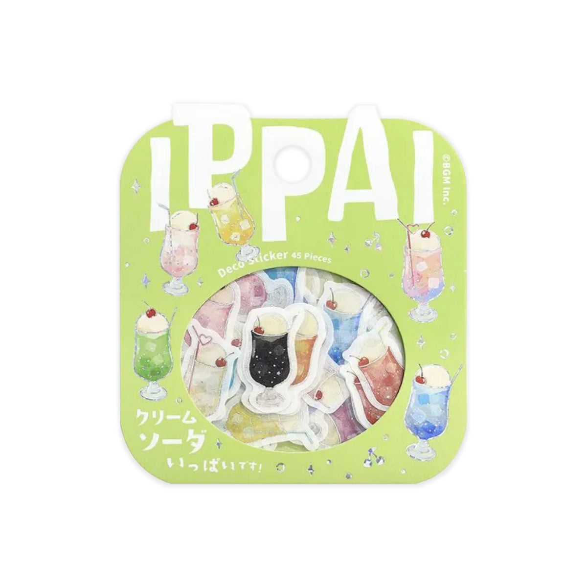 BGM IPPAI Foiled Flake Seal Stickers vol3- Full of Cream Soda