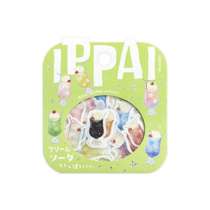 BGM IPPAI Foiled Flake Seal Stickers vol3- Full of Cream Soda
