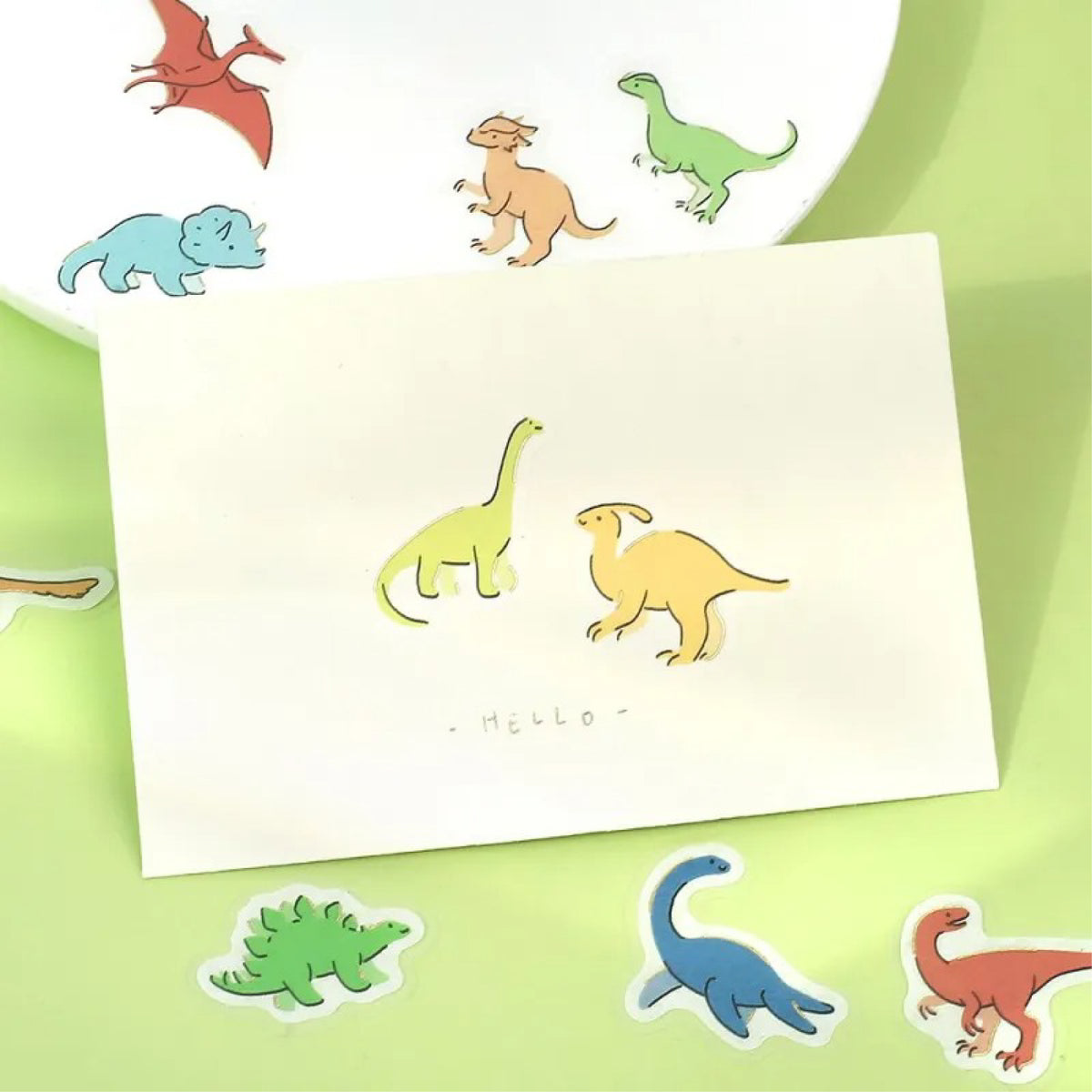 BGM IPPAI Foiled Flake Seal Stickers vol3- Full of Dinosaurs