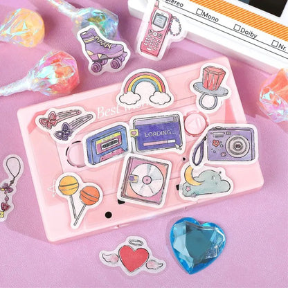 BGM IPPAI Foiled Flake Seal Stickers vol3- Full of New Retros