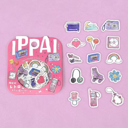 BGM IPPAI Foiled Flake Seal Stickers vol3- Full of New Retros