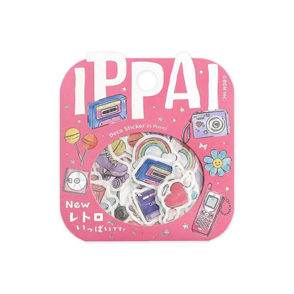 BGM IPPAI Foiled Flake Seal Stickers vol3- Full of New Retros