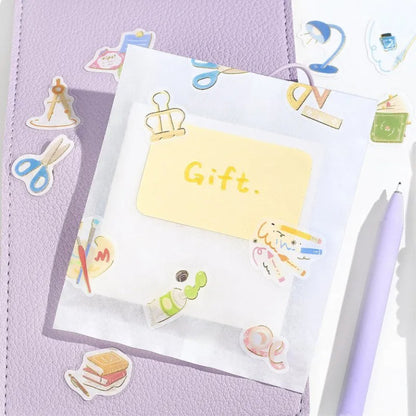 BGM IPPAI Foiled Flake Seal Stickers vol3- Full of Stationery