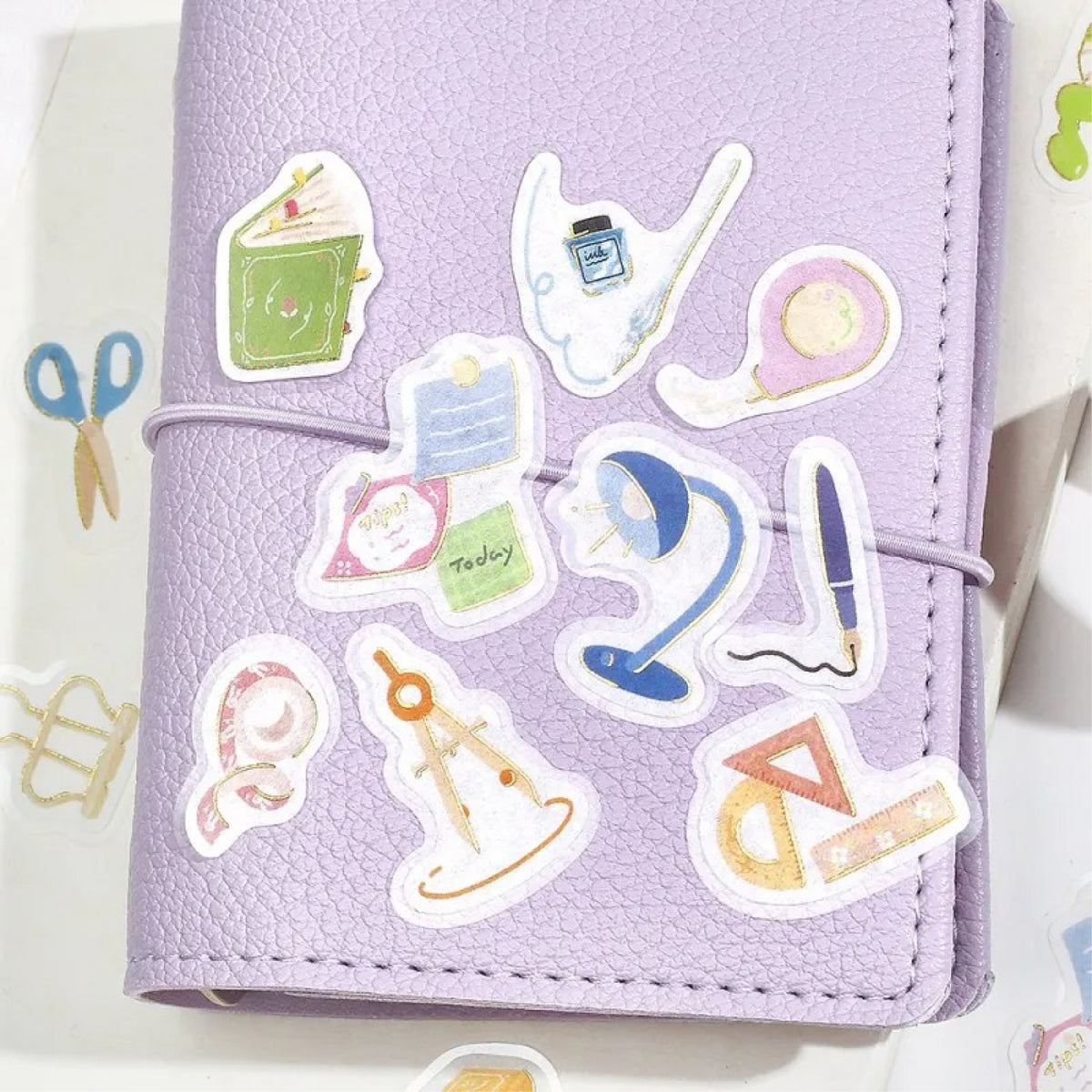BGM IPPAI Foiled Flake Seal Stickers vol3- Full of Stationery