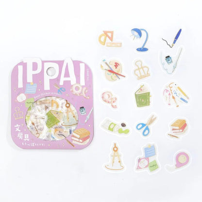 BGM IPPAI Foiled Flake Seal Stickers vol3- Full of Stationery