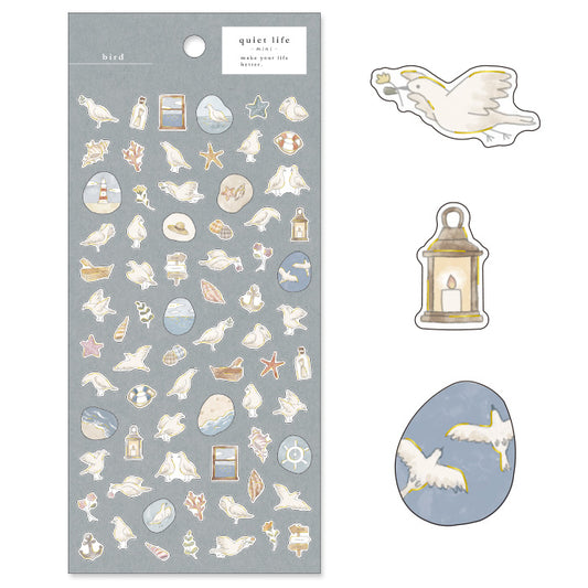 Mind Wave Quiet Life Mini Stickers - Bird