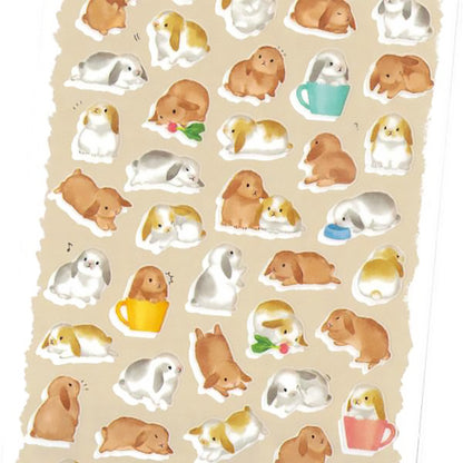 Mind Wave Mame Mame Baby Animal Stickers - Bunny