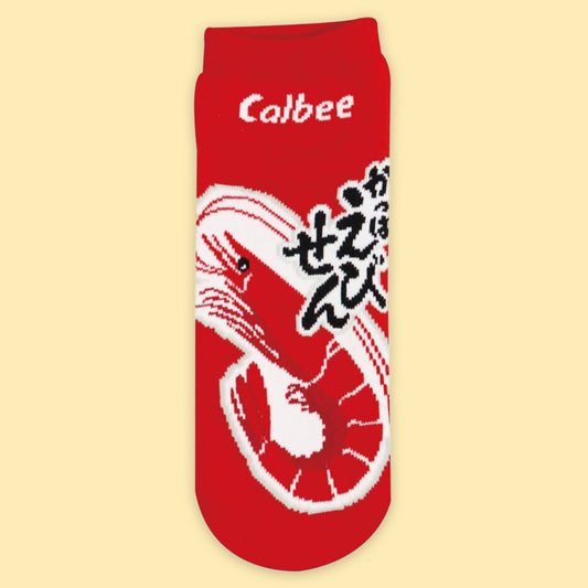 Calbee Kappa Ebisen Shrimp Rice Cracker Socks