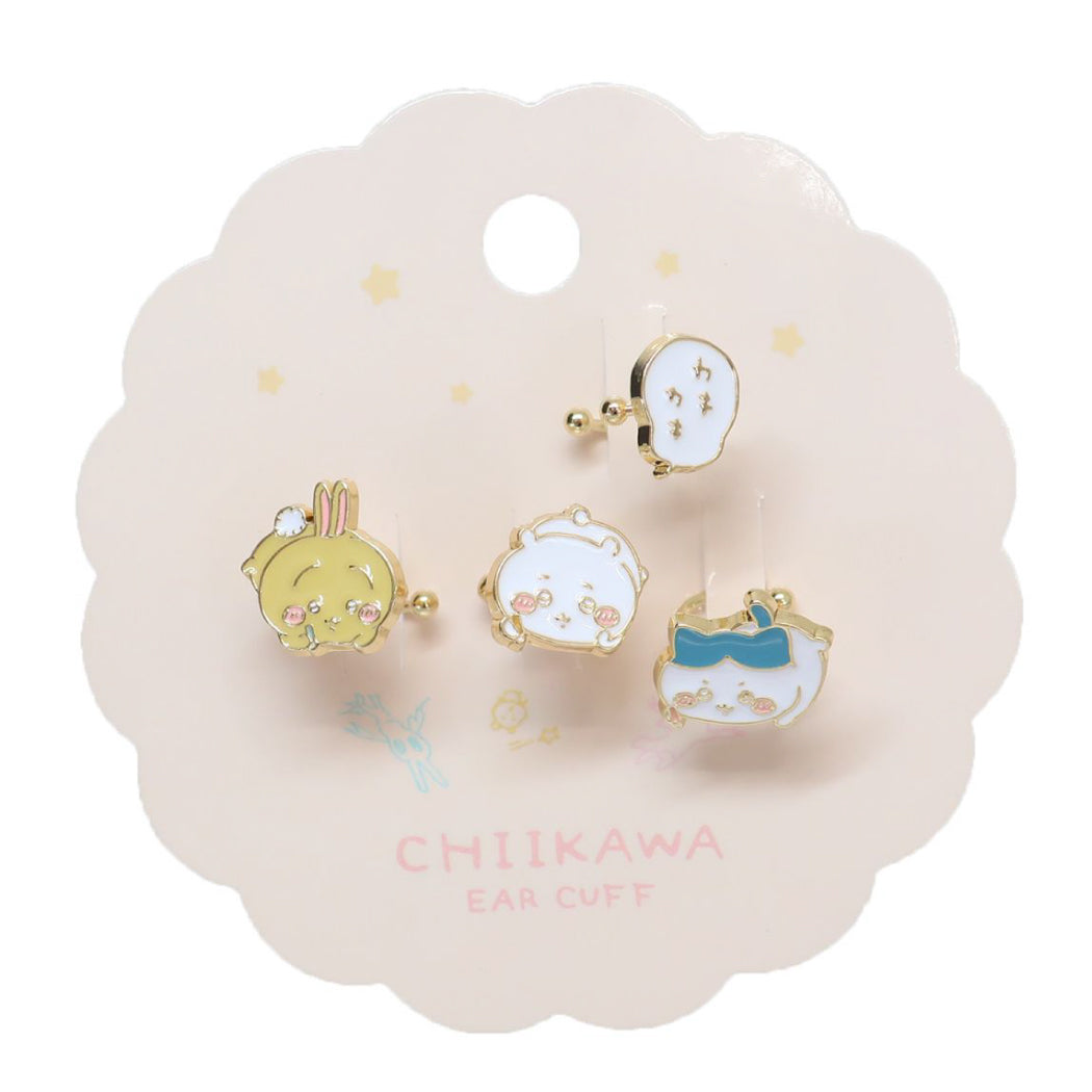 Chiikawa Ear Accessory  - Usagi, Chiikawa & Hachiware Ear Cuff Set