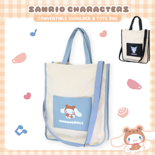 Sanrio Convertible Shoulder & Tote Bag - Cinnamoroll