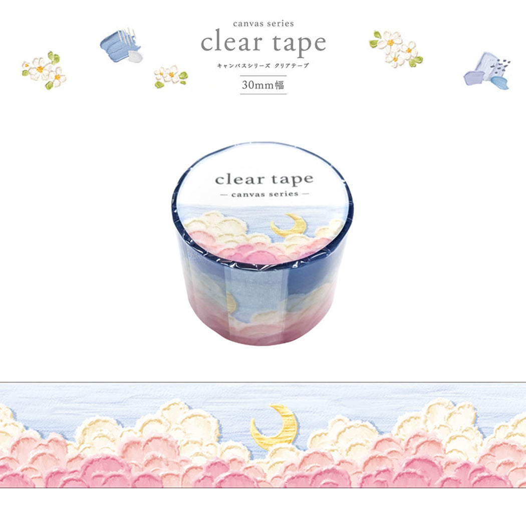 Mind Wave Clear Tape Canvas 30mm×3m - Dawn